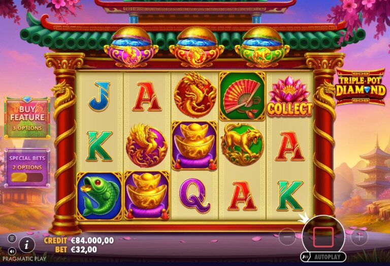Screenshot 1 van Triple Pot Diamond
